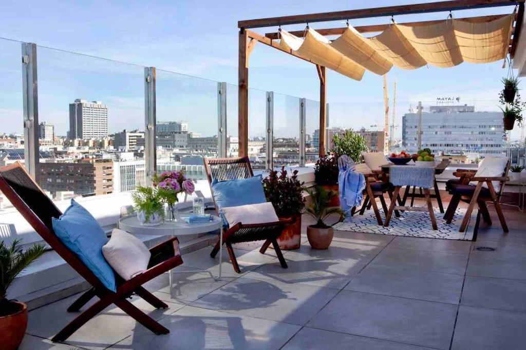 Wishome - Atico Con Espectacular Terraza En Bernabeu Madri Exterior foto