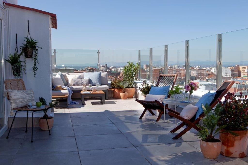 Wishome - Atico Con Espectacular Terraza En Bernabeu Madri Exterior foto